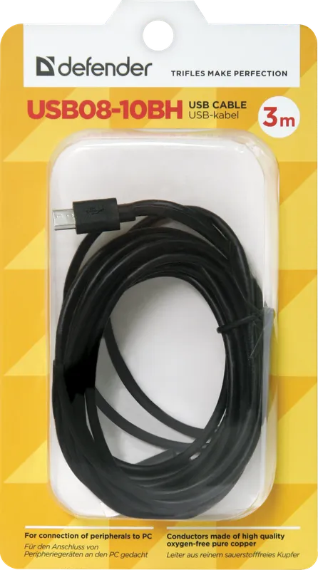 Defender - USB cable USB08-10BH USB2.0