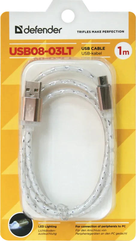 Defender - USB cable USB08-03LT USB2.0