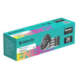 Defender - Battery lithium CR2032-5B Defender - Battery lithium CR2032-5B