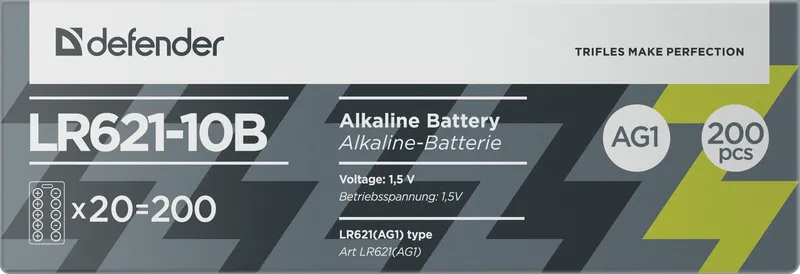 Defender - Alkaline Battery LR621-10B