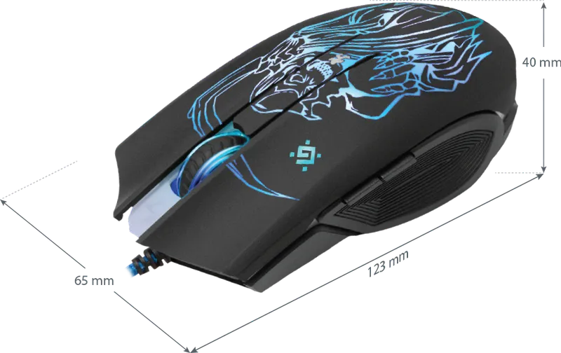 Defender - Wired gaming mouse Ghost GM-190L