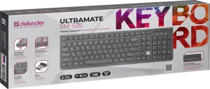 Defender - Wireless keyboard UltraMate SM-535