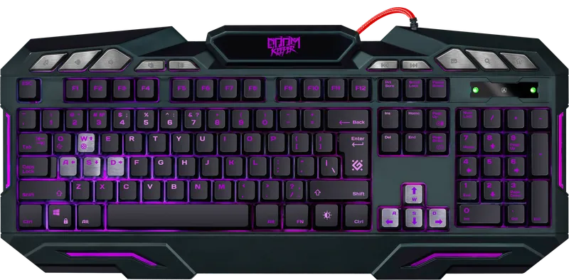 Defender - Wired gaming keyboard Doom Keeper GK-100DL