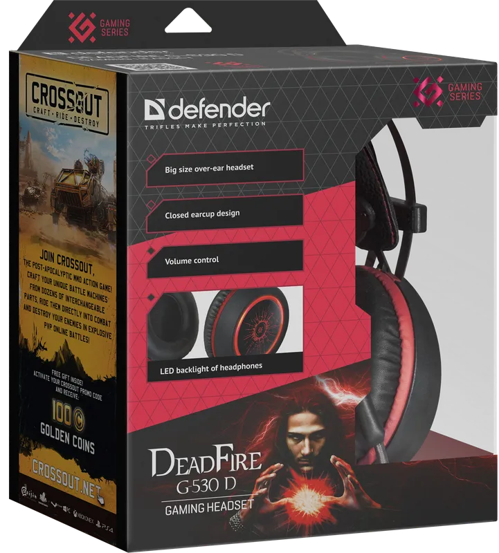 Defender - Gaming headset DeadFire G-530D