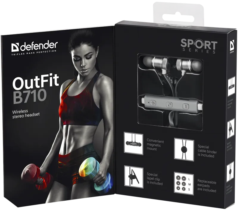 Defender - Wireless stereo headset OutFit B710