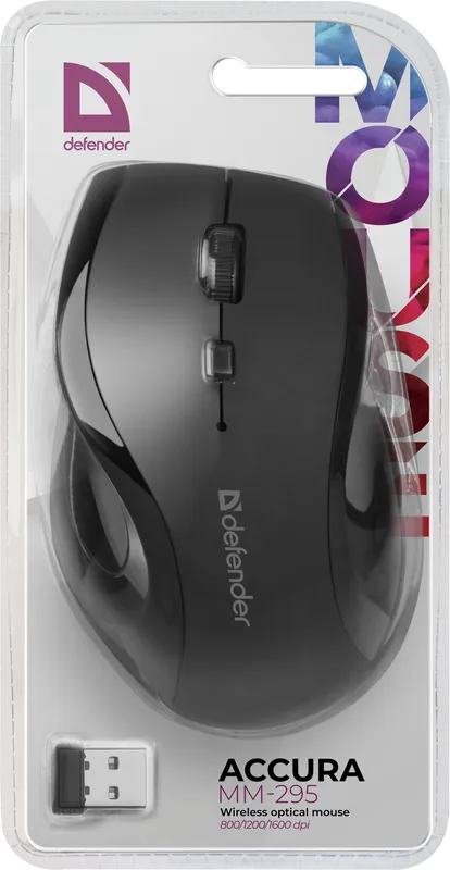 Defender - Wireless optical mouse Accura MM-295