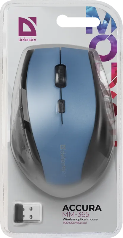 Defender - Wireless optical mouse Accura MM-365