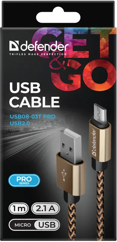 Defender - USB cable USB08-03T PRO USB2.0