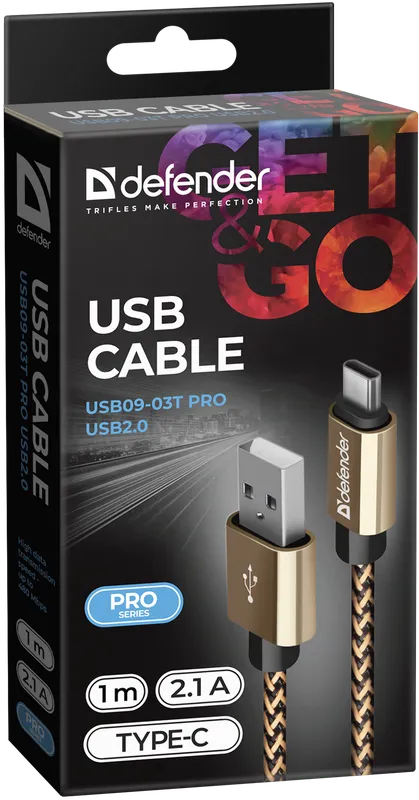 Defender - USB cable USB09-03T PRO USB2.0