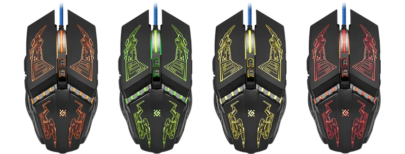 Defender - Wired gaming mouse Halo Z GM-430L