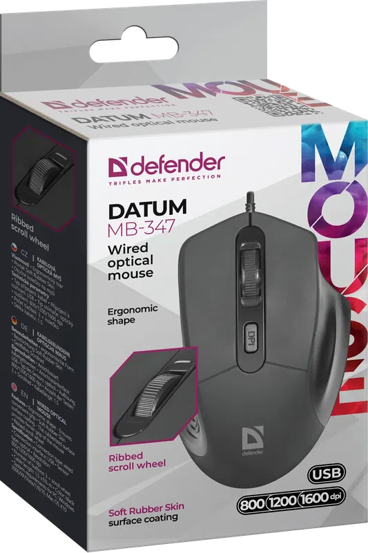 Defender - Wired optical mouse Datum MB-347