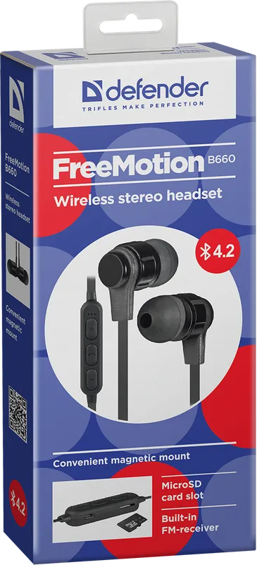 Defender - Wireless stereo headset FreeMotion B660