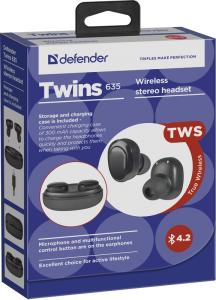 Defender - Wireless stereo headset Twins 635