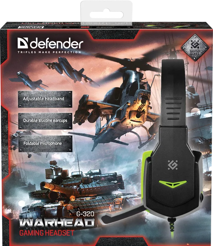 Defender - Gaming headset Warhead G-320