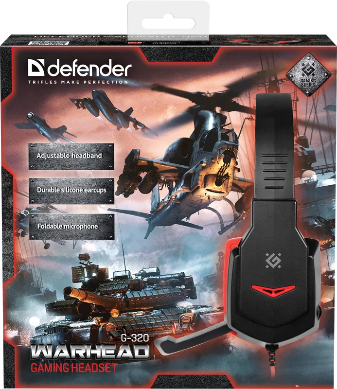 Defender - Gaming headset Warhead G-320