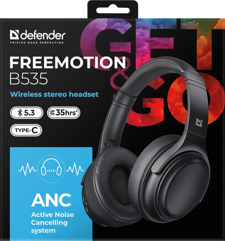 Defender - Wireless stereo headset FreeMotion B535