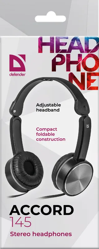 Defender - Stereo headphones Accord 145