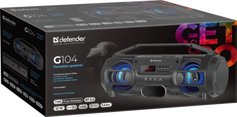 Defender - Portable speaker G104