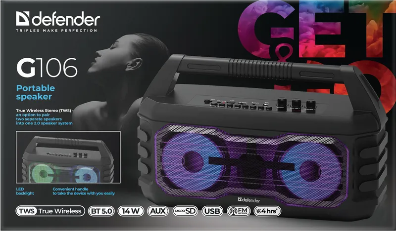 Defender - Portable speaker G106