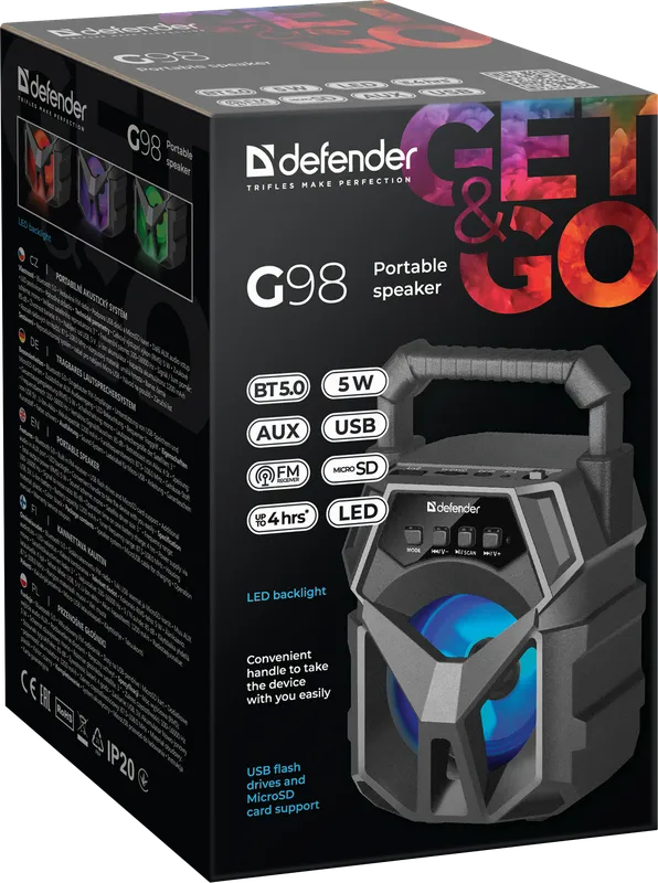 Defender - Portable speaker G98