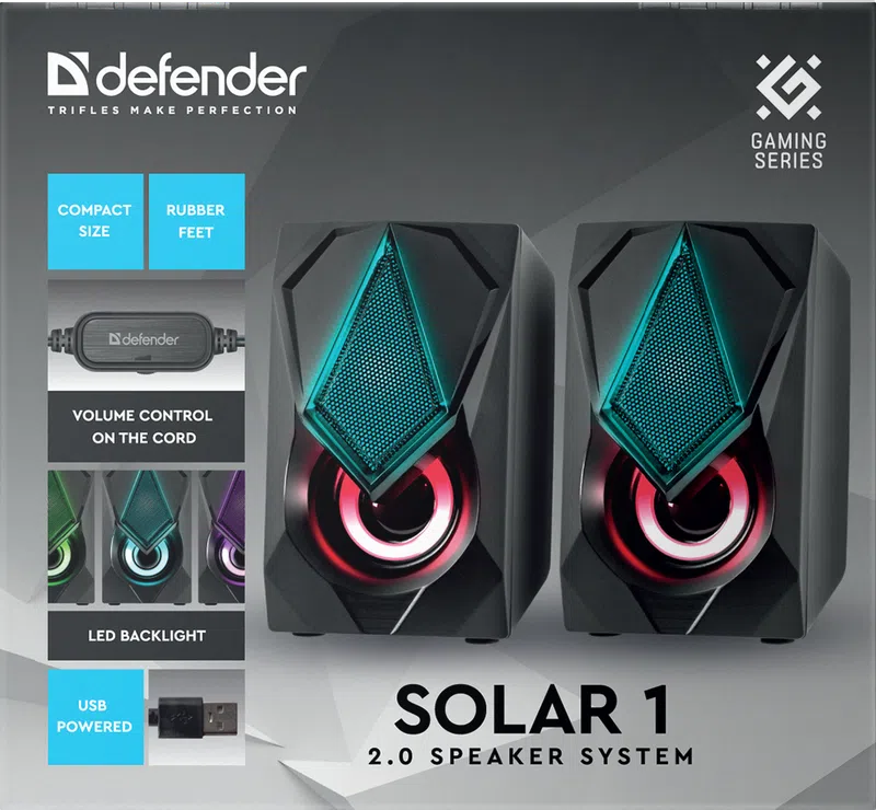 Defender - 2.0 Speaker system Solar 2