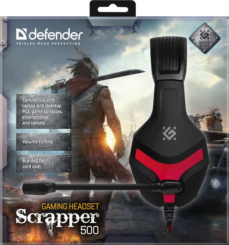 Defender - Gaming headset Scrapper 500