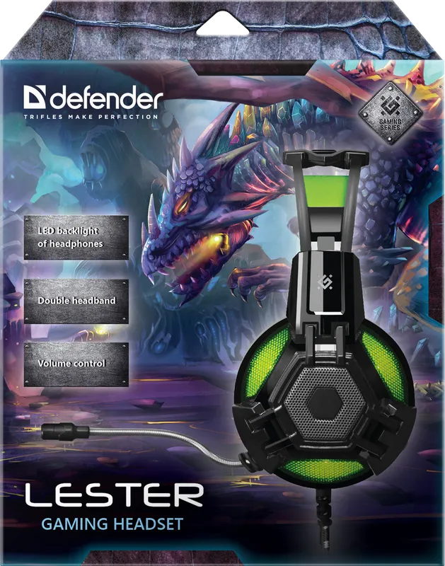 Defender - Gaming headset Lester