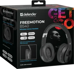 Defender - Wireless stereo headset FreeMotion B540