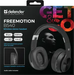 Defender - Wireless stereo headset FreeMotion B540