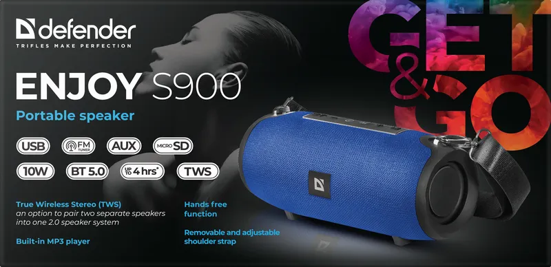 Defender - Portable speaker Enjoy S900