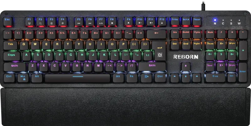 Defender - Mechanical gaming keyboard Reborn GK-165DL