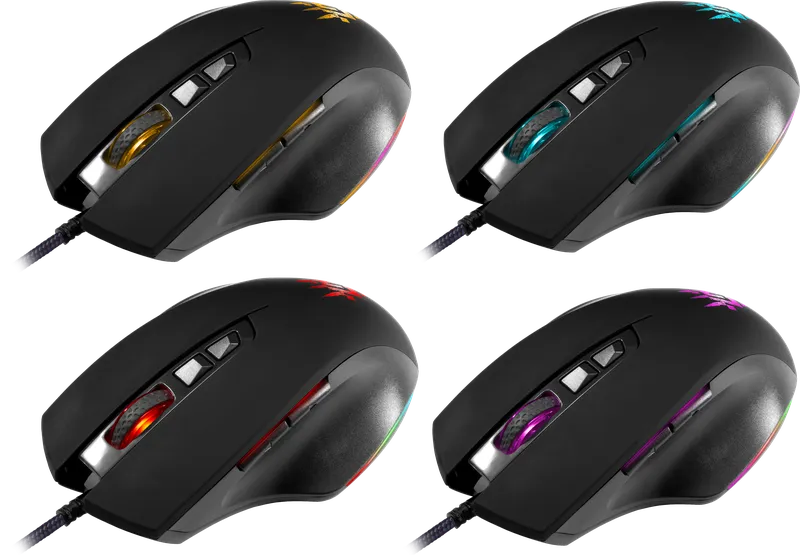 Defender - Wired gaming mouse Wolverine GM-700L