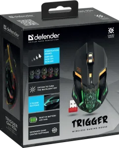 Defender - Wireless gaming mouse Trigger GM-934
