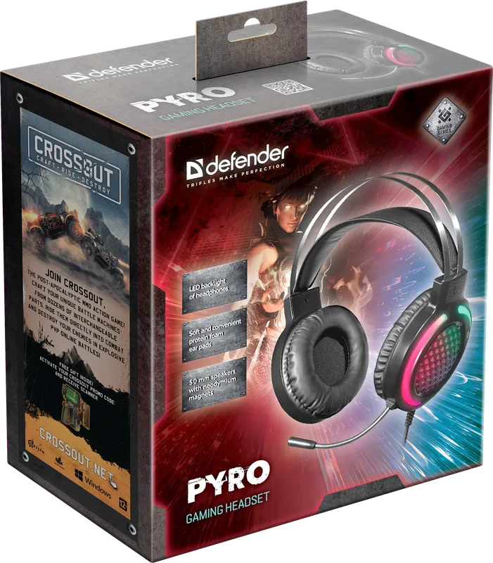 Defender - Gaming headset Pyro