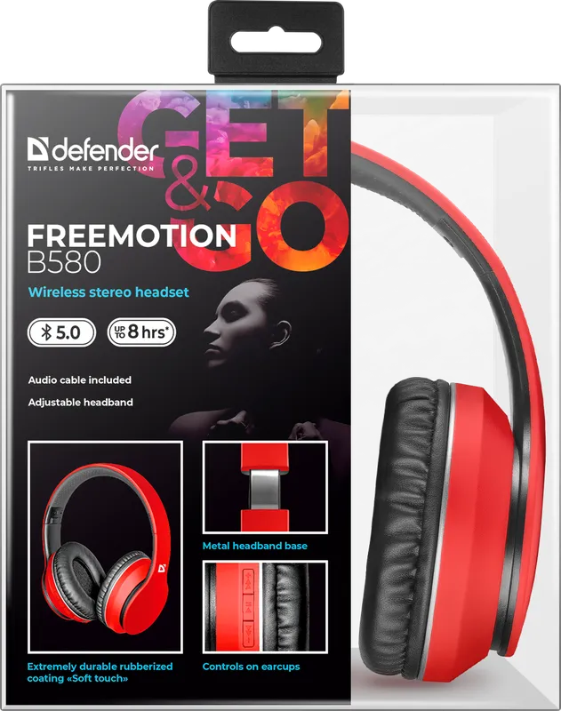 Defender - Wireless stereo headset FreeMotion B580