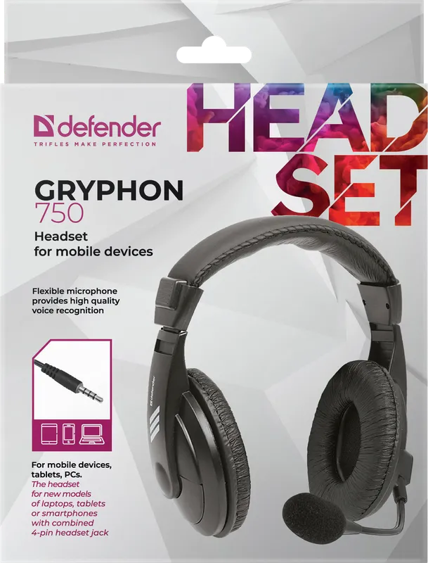 Defender - Headset for mobile devices Gryphon 750