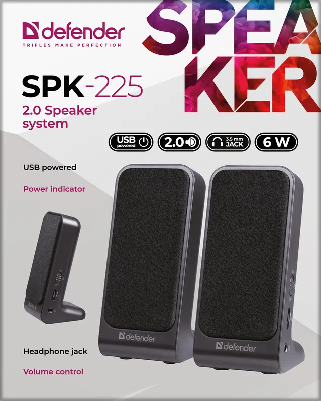 Defender - 2.0 Speaker system SPK-225