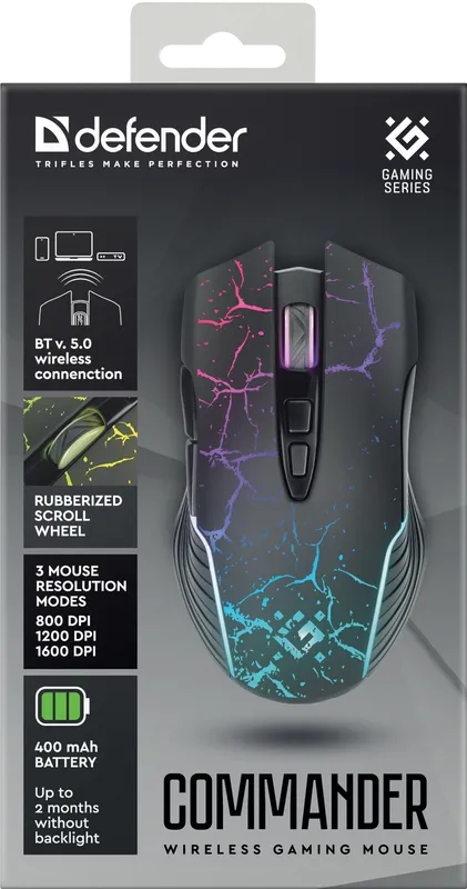 Defender - Wireless gaming mouse Commander GM-511