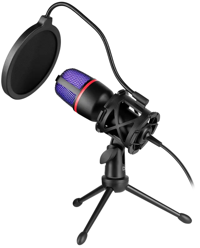 Defender - Микрофон за стримовање игара Forte GMC 300