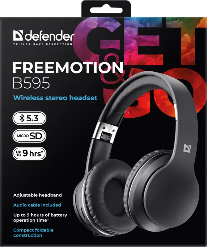 Defender - Wireless stereo headset FreeMotion B595