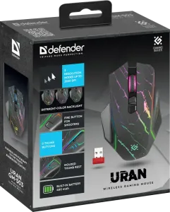 Defender - Wireless gaming mouse Uran GM-503