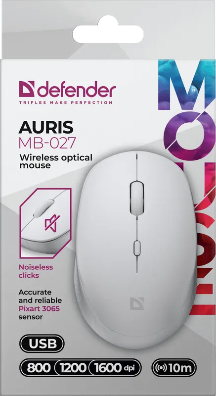 Defender - Wireless optical mouse Auris MB-027