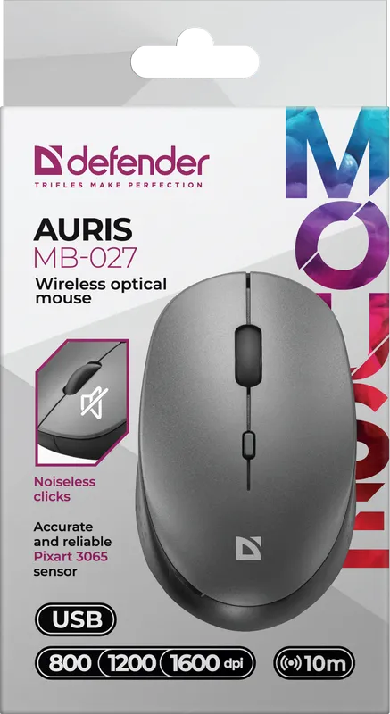 Defender - Wireless optical mouse Auris MB-027