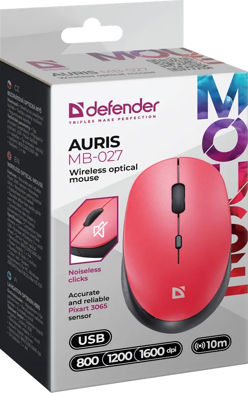 Defender - Wireless optical mouse Auris MB-027