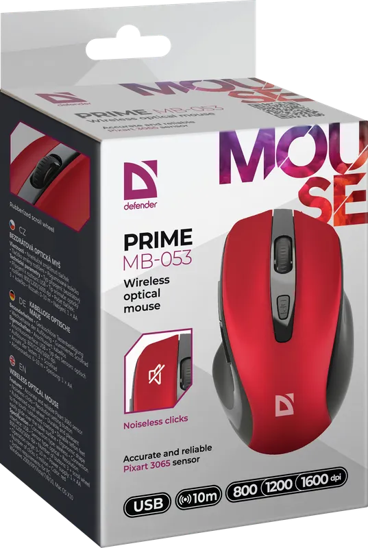 Defender - Wireless optical mouse Prime MB-053