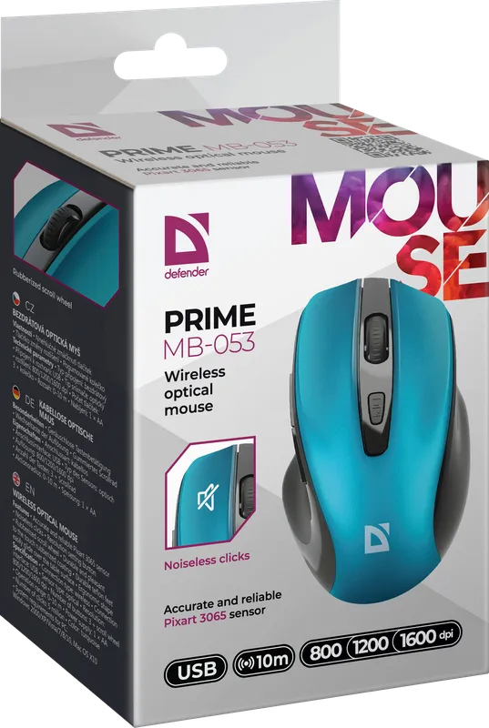 Defender - Wireless optical mouse Prime MB-053