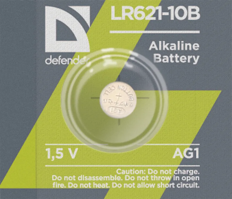 Defender - Alkaline Battery LR621-10B